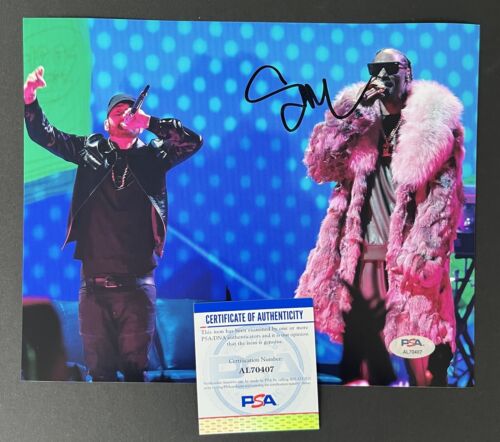 Snoop Dogg Signed Autographed 8 X 10 Photo Psa Coa Rare Rap Eminem - Picture 1 of 2