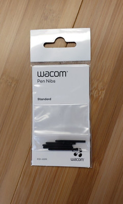 Wacom - Standard Nibs for Previous Generation Pens (5-Pack) - Black