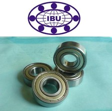 4 Stk. IBU Rillenkugellager / Kugellager  6303 ZZ = 2Z  17x47x14mm