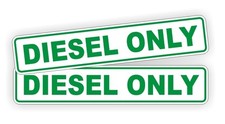 Diesel Only Vinyl Stickers Decals Labels Safety Barrell Can Truck Oil Gas Fuel