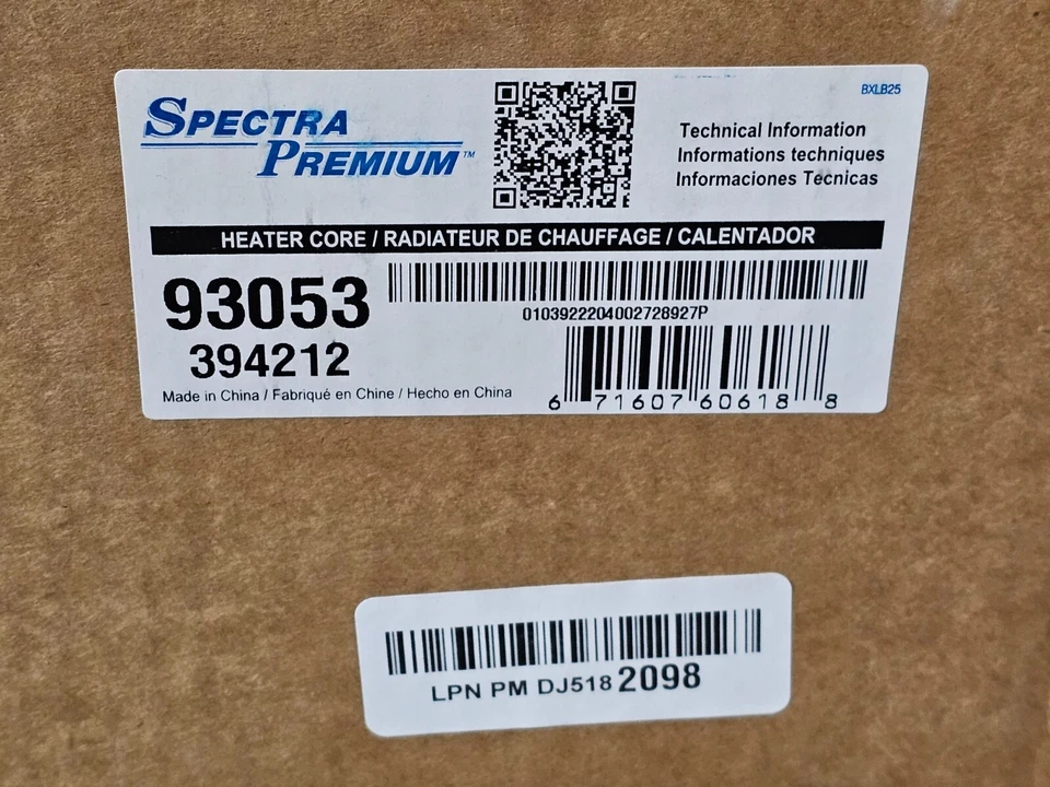 Spectra Premium 93053 - Núcleo de calefacción de climatización para Pontiac Bonneville 2000-2005 Foto 2 de 4
