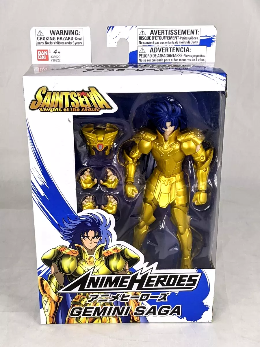 Anime heroes Saint Seiya The Knights Of The Zodiac Gemini Saga Articulated  Figure