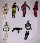 Hasbro 1980’s 1990’s Authentic Vintage Original G.I. Joe: 7 Action Figures Lot