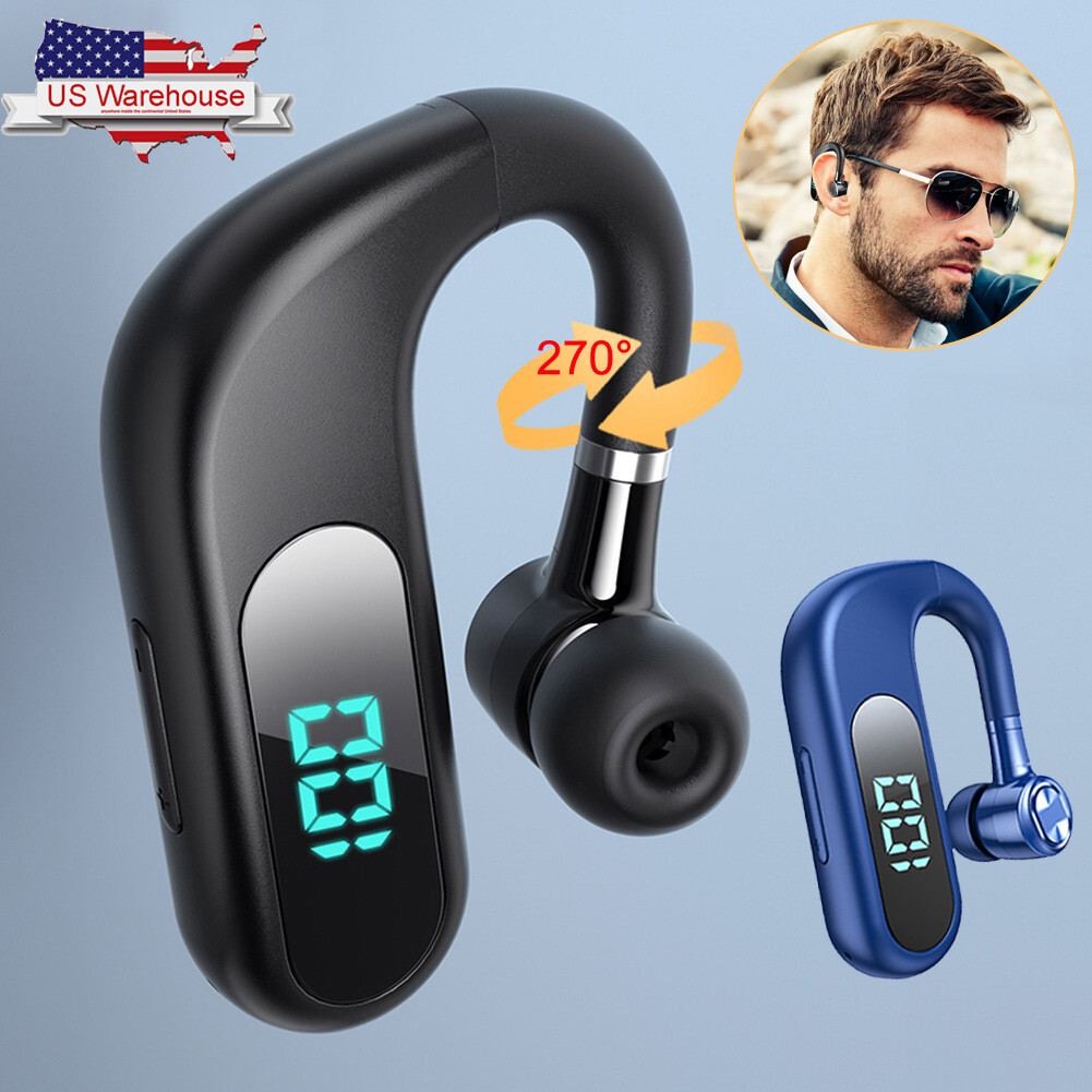 Bluetooth Earphone Wireless Headset Driving Calling Earpiece for Smartphones