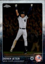 2015 TOPPS CHROME BASEBALL ASSORTED SINGLES U-PICK