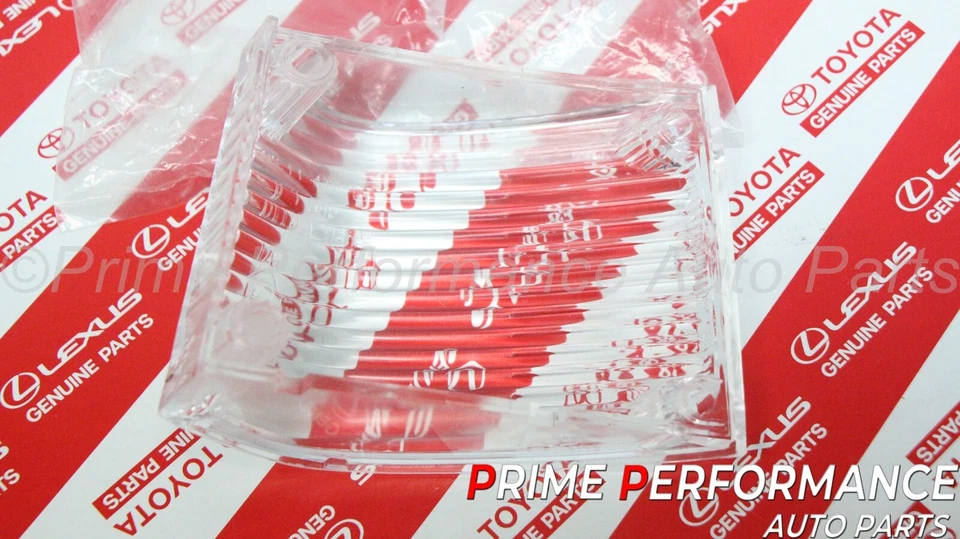 Cubierta de lente de luz de estacionamiento esquina delantera derecha Toyota Celica 1976-1977 81611-14070 Foto 4 de 4