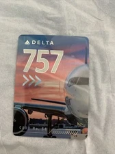 DELTA AIR LINES PILOT TRADING CARD 54 BOEING B757-300 CARD 2022 NEW! 