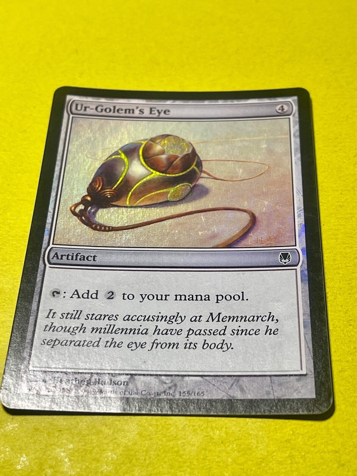 Ur-Golem's Eye FOIL Darksteel NM Artifact Common MAGIC GATHERING CARD