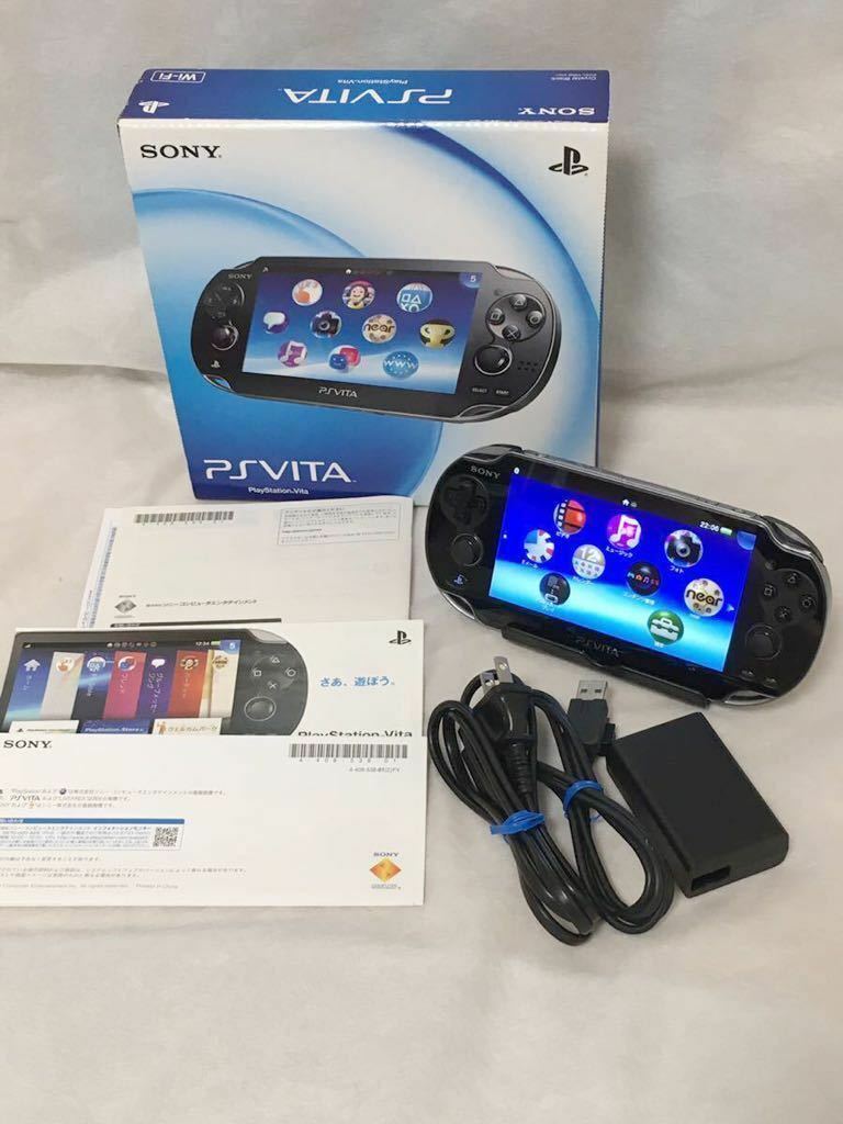 PlayStation PS Vita Wi-Fi Crystal Black PCH-1000 ZA01 Japan