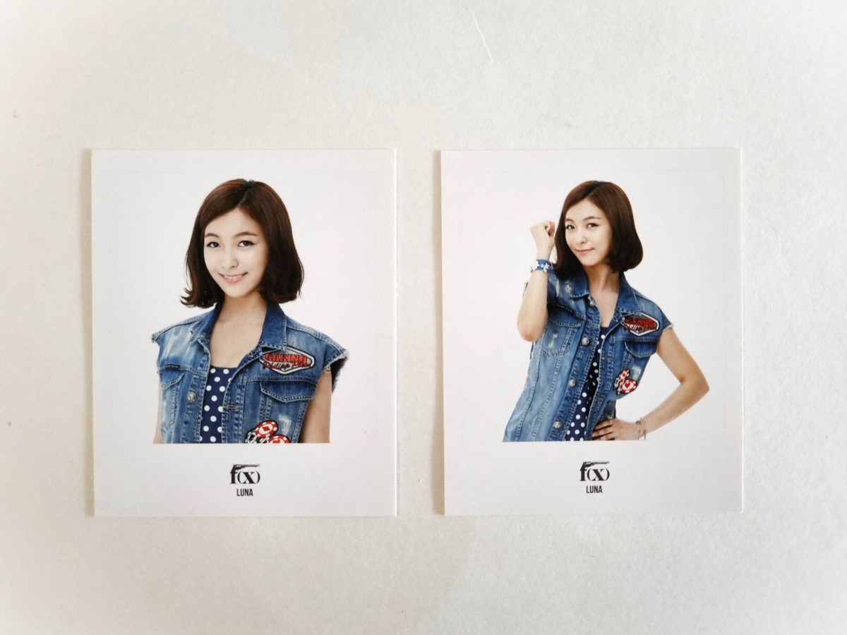 f(x) COEX Artium Polaroid Card Official Photocard KPOP Luna | eBay