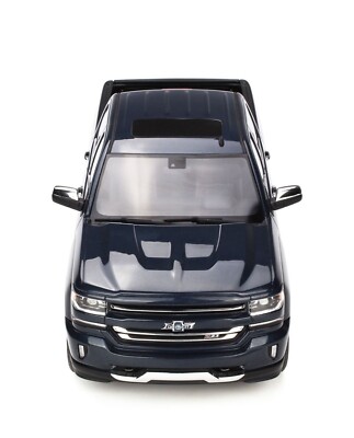Chevrolet Silverado Centennial Edition 2018 Blue 1:18 GT Spirit