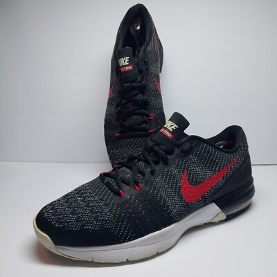 Size Nike Air Max Typha Black/Red Men's Athletic Shoes