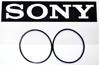 SONY CDP-CX400 400 CD Changer Player 2 Belt Set Carousel & CD Loading-NEW-READ