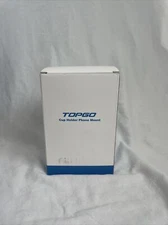TOPGO Cup Holder Gooseneck Phone Mount for car, Upgraded (Black) - new in box