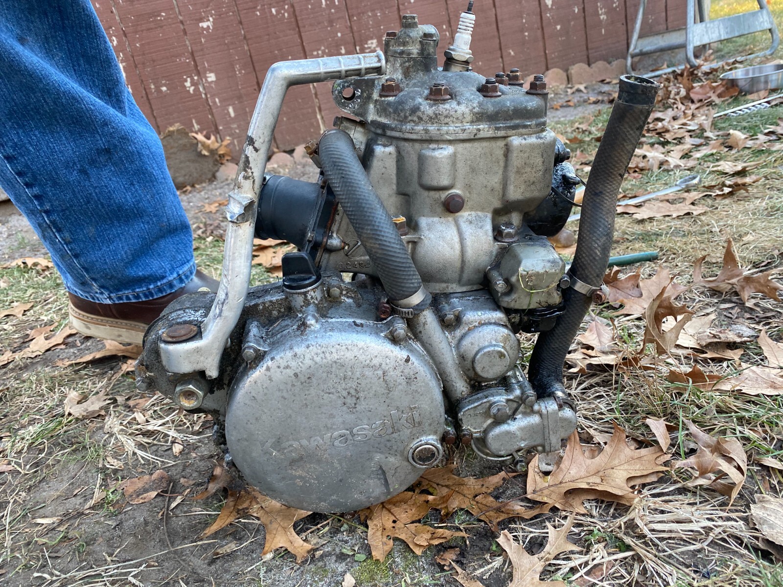 1989 Kawasaki KX250 Engine complete KX 250 cylinder bottom end eBay