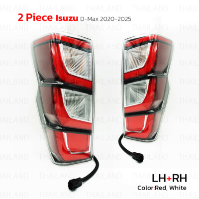 2020-2025 Isuzu D-Max Dmax Facelift Pair Tail Lamps Rear LED