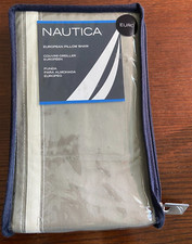 BRAND NEW - NAUTICA EUROPEAN PILLOW SHAM - DUXBERRY - qty 1