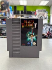 Dragon Warrior IV 4 Good Nintendo NES Authentic