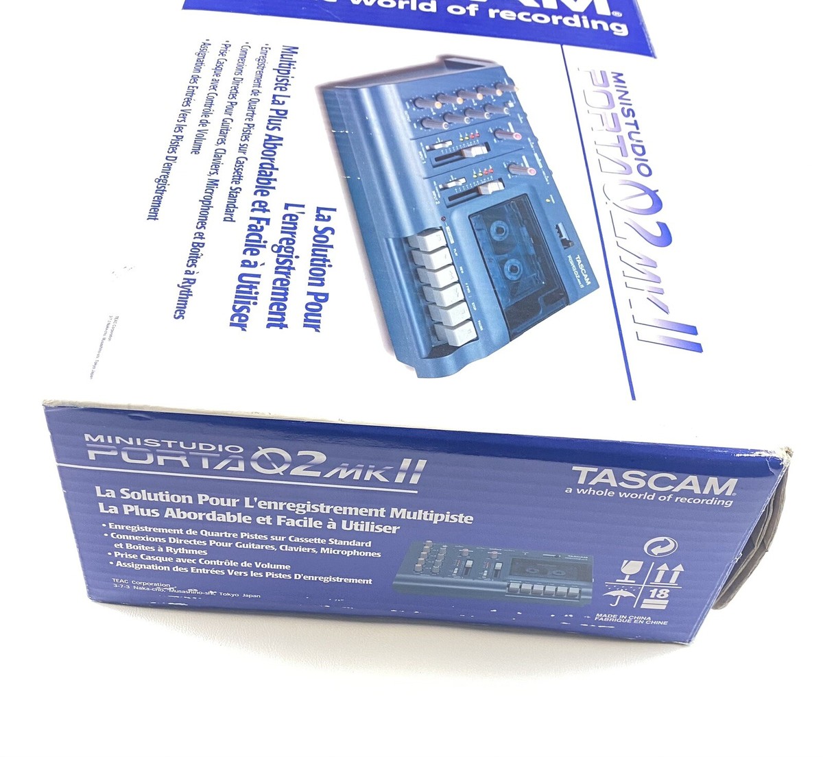 TASCAM MINISTUDIO PORTA02 本体 TASCAM Porta 02 MKII
