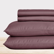 California Design Den King Sheets - Luxury 600 Thread Count 100 Sateen Bed Shee
