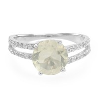 Cavill Ring Sterlingsilber Damen Orthoklas 1,56Ct Topas 0,23Ct Modern