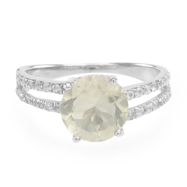 Cavill Ring Sterlingsilber Damen Orthoklas 1,56Ct Topas 0,23Ct Modern-image
