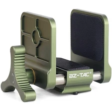 BZTAC Universal 2 in 1 Clamp Tactical Gun Rifle Clamp Shooting Tripod Rest.Green