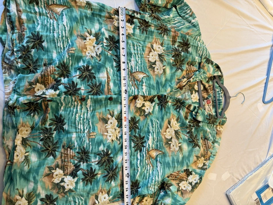 Vtg. Hilo Hattie's The Hawaiian Original Mens Button Down Tropical Shirt Sz 4xl - Image 2 of 4