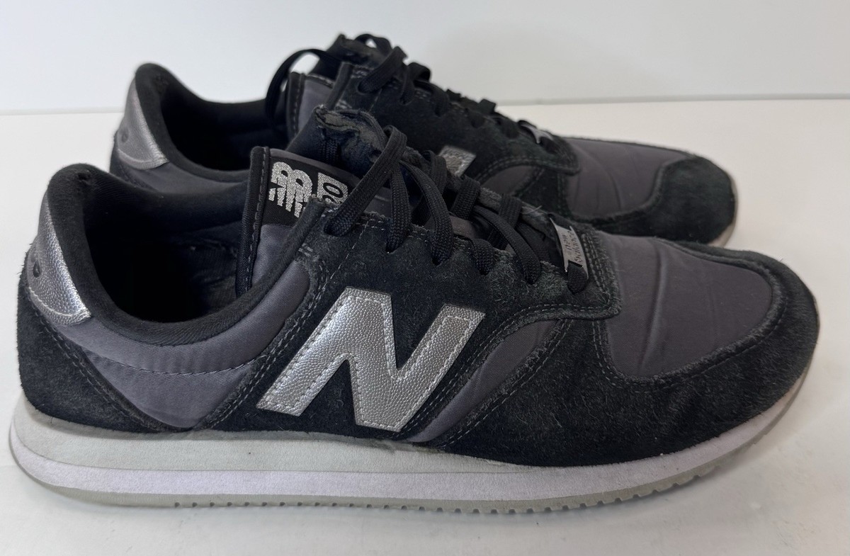 New Balance Women's 420 Casual Sneakers Black Silver Size