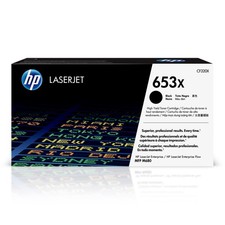 HP 653X Black High-Yield Toner Cartridge Works Color Laserjet Enterprise MFP M