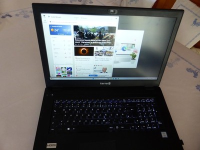 TERRA MOBILE 1715V 17,3'' Notebook Intel Core i5-8250U NVIDIA Geforce MX150, TOP