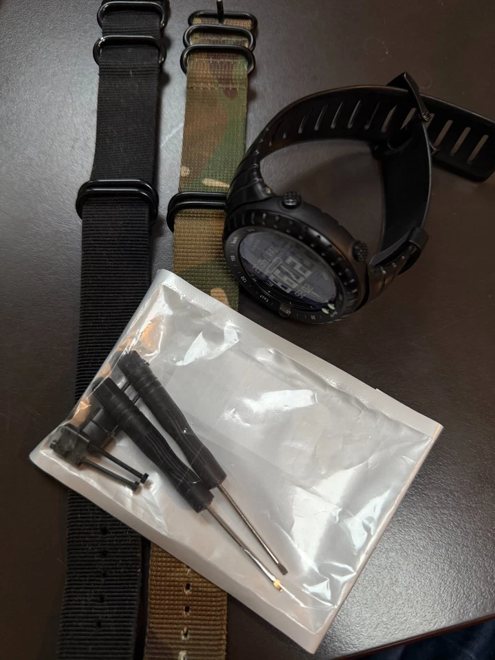 Suunto Core All Black Watch - New and Unused Unit, Extra NATO Straps Included - Image 3 of 3