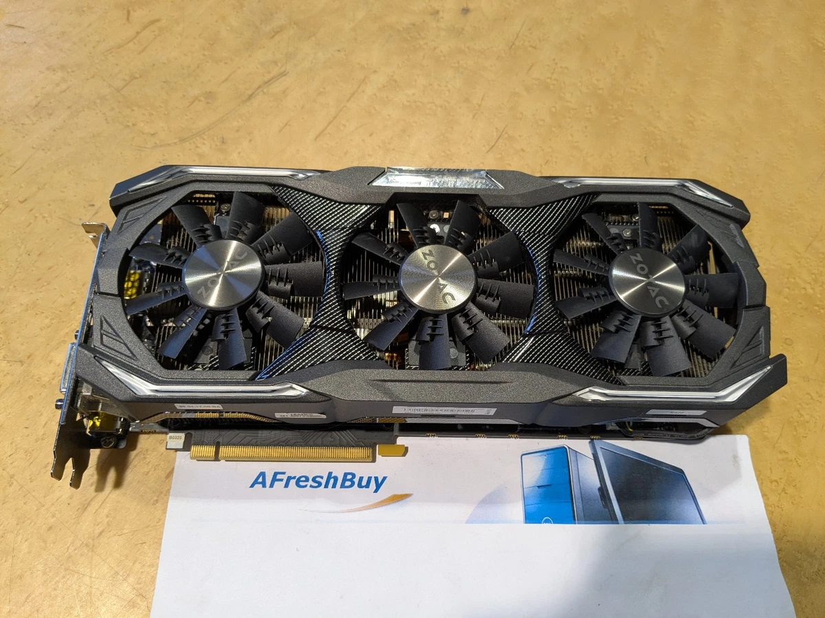 ZOTAC NVIDIA GeForce GTX 1080 Computer Graphics Cards for sale | eBay