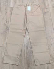 $465 Mens JW Anderson 5-Pocket Workwear Chino Pants Beige 52 US 36