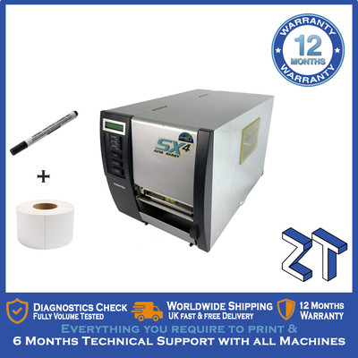Toshiba B-SX4T Etikettendrucker | USB & Netzwerk | Industrieleistung
