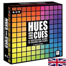 Hues and Cue Board Games Game Of Color&Clue For 3-10 Players Ages 8+ A NEW UK