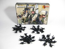 Mars 1/72 "Modern U.S. Soldiers " 72003  Toy soldiers! Primed in black.