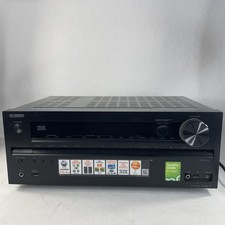 Onkyo TX NR616 7.2 Channel 175 Watt Receiver TESTED , NO Remote