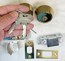 ASSA High Security Deadbolt 6000DC 605 TWIN COMP KD 2-3/8"BS Dbl Cyl 50/545