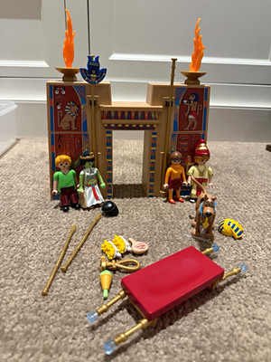 PLAYMOBIL Scooby-Doo Egyptian Temple Portal Playset w/ Figures & Accessories