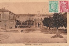 CPA LECTOURE L' HOPITAL FACADE
