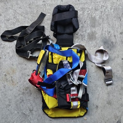 Allied L722 Half Back Vertical Extrication Device With Removeable Back Stay USED
