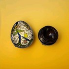 Sakura In Bloom Cloisonne Enameled With Stand Bead 2.25" — photo 3