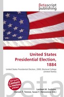 Lambert M. Surhone (U. A.) | United States Presidential Election, 1884 | Buch