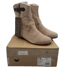 Emu Australia Tamika Women's Wool Lined Sheepskin Boot Bone Size US 10 NOS