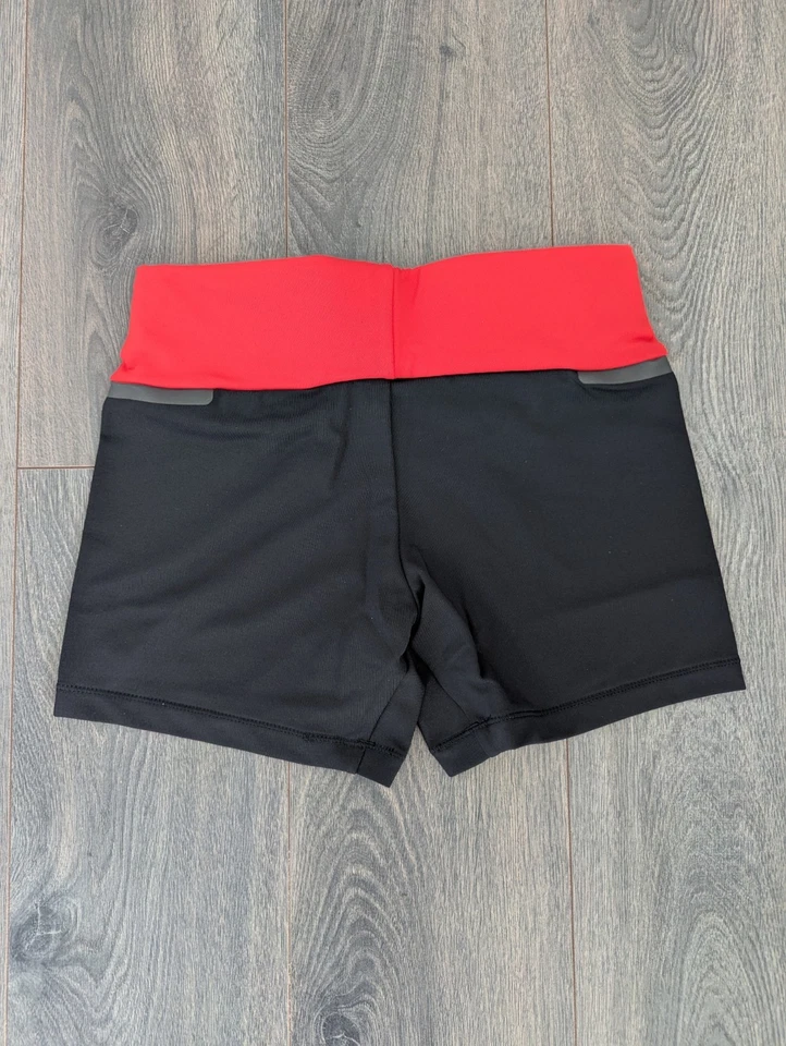 Womens ASICS Hot Shorts, Black, Size XS - Image 2 of 2