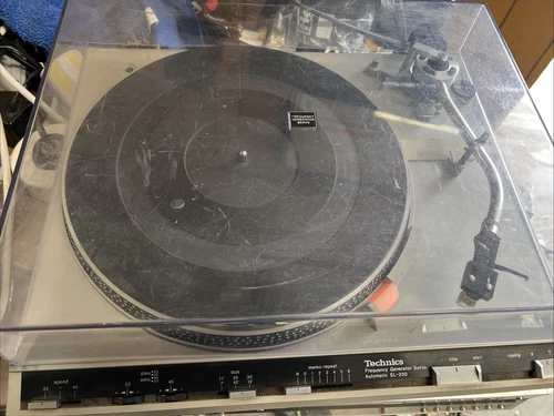 TECHNICS FREQUENCY AUTOMATIC SL 230 TURNTABLE PARTS UNTESTED