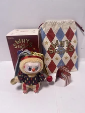 🎪 POP MART Why So Serious Labubu SUPER SECRET Moonlit Mask W/Box *NO Collar!*🎪