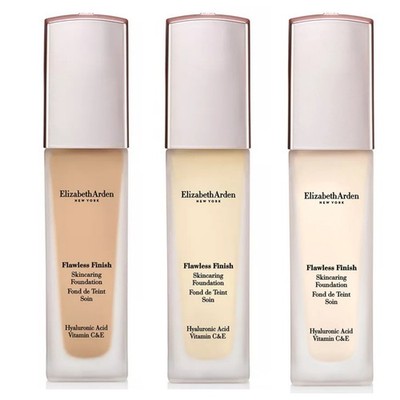 Elizabeth Arden Flawless Finish Skincaring Foundation 1oz / 30mL 100C 120W 130W