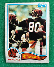 1982 Topps - Cris Collinsworth #44 (RC) Rookie Card - Cincinnati Bengals. rookie card picture